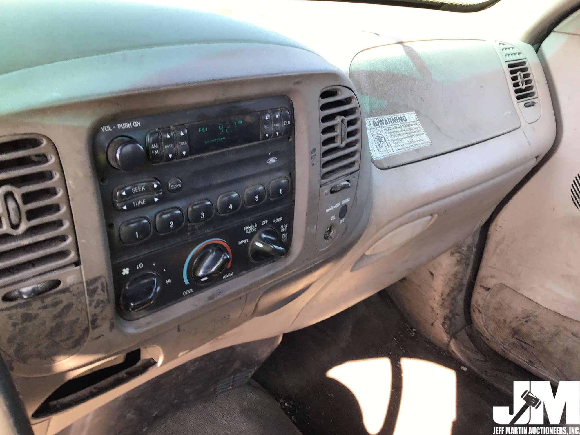 1997 FORD F-150 REGULAR CAB PICKUP VIN: 1FTDF1727VNB22717