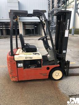 NISSAN 35 CUSHION TIRE FORKLIFT