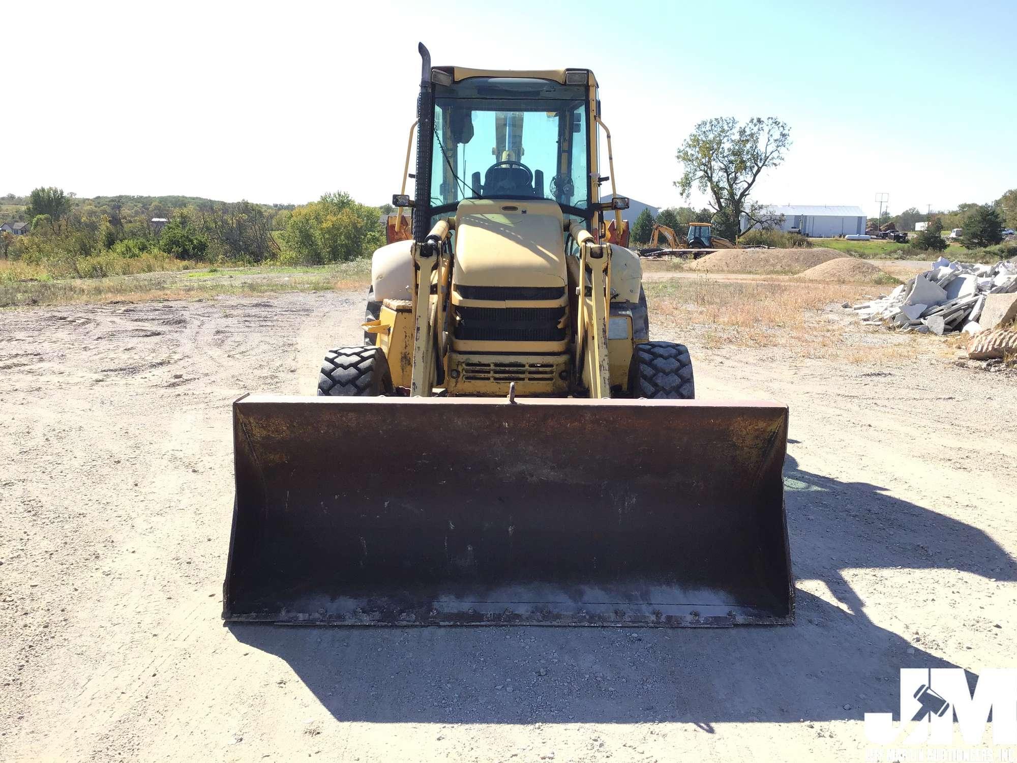 1999 KOMATSU WB140 UTILITY 4X4 LOADER BACKHOE SN: FK1 140F10279