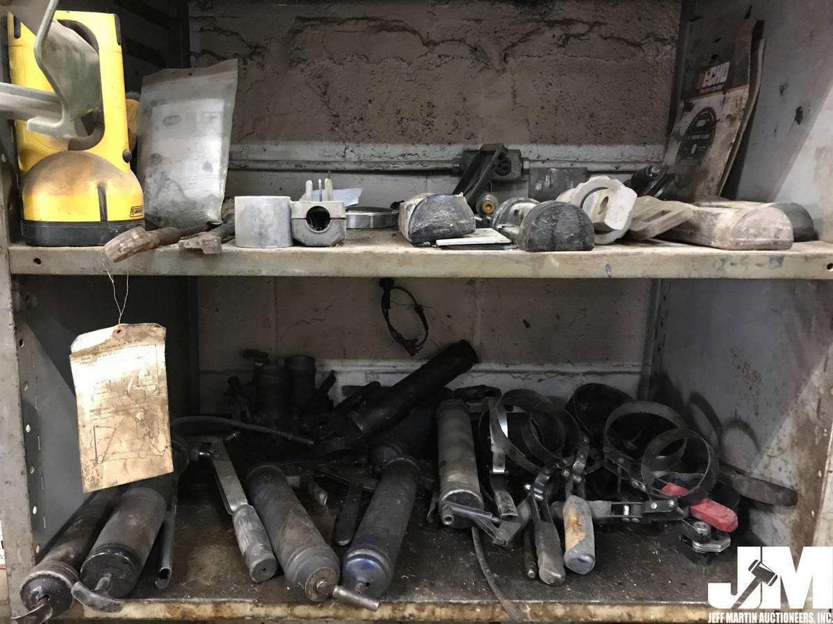 MISC TOOLS AND TRUCK PARTS, ***SHELVING NOT INCLUDED***