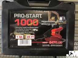(UNUSED) PRO START 1000 25' BOOSTER CABLES