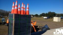 (UNUSED) 2020 QTY OF (250) HIGHWAY SAFETY CONES