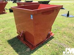 UNUSED STANDARD DUTY 2 CY CAPACITY DUMPING HOPPER KC96288