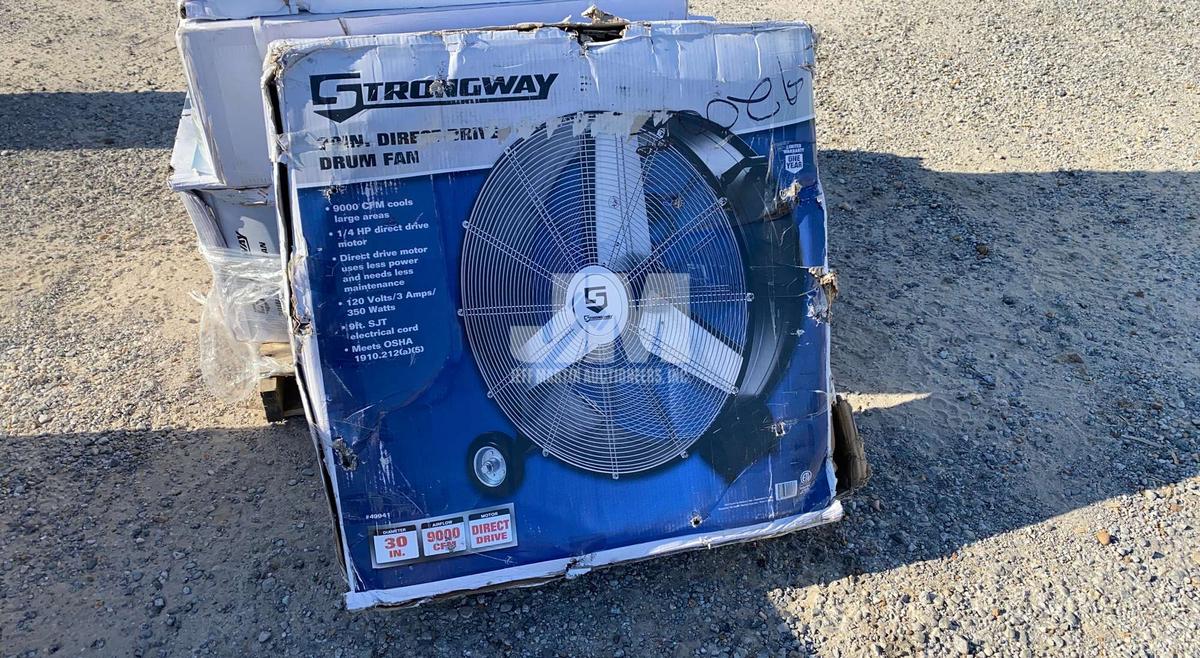 30" DIRECT DRIVE DRUM FAN