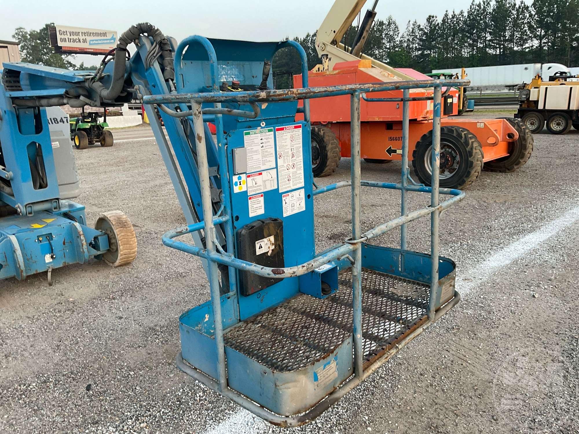 2014 GENIE Z-34/22N ARTICULATED BOOM LIFT SN: Z34N14-11248