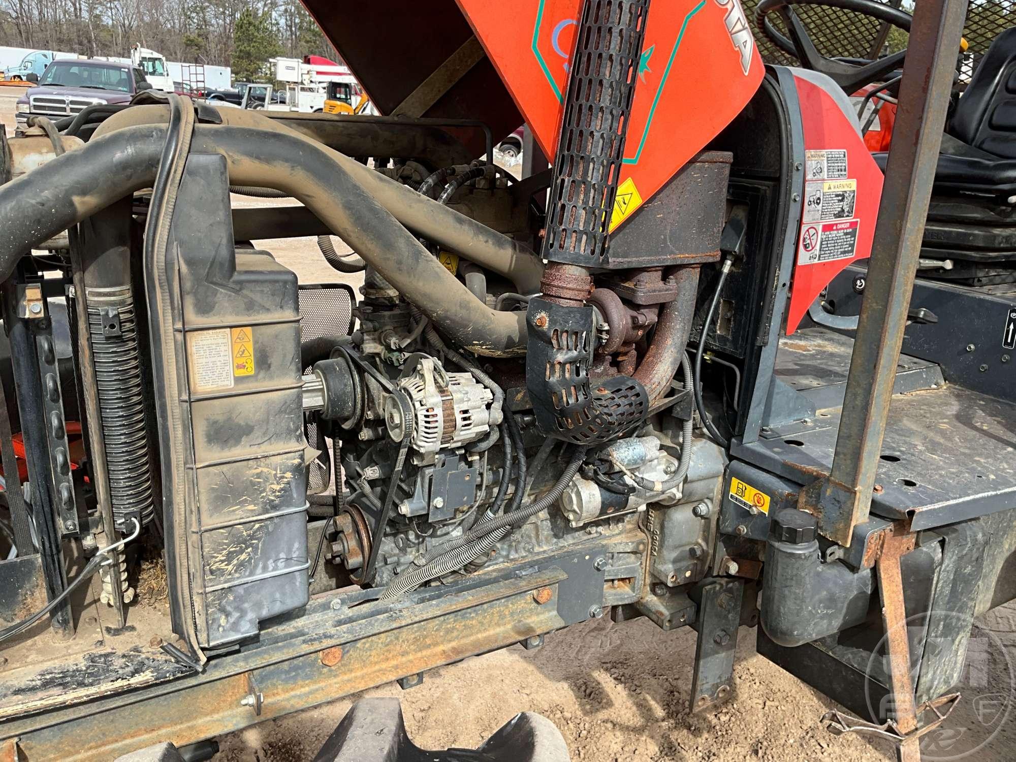 2014 KUBOTA M108S 4X4 TRACTOR SN: 77079