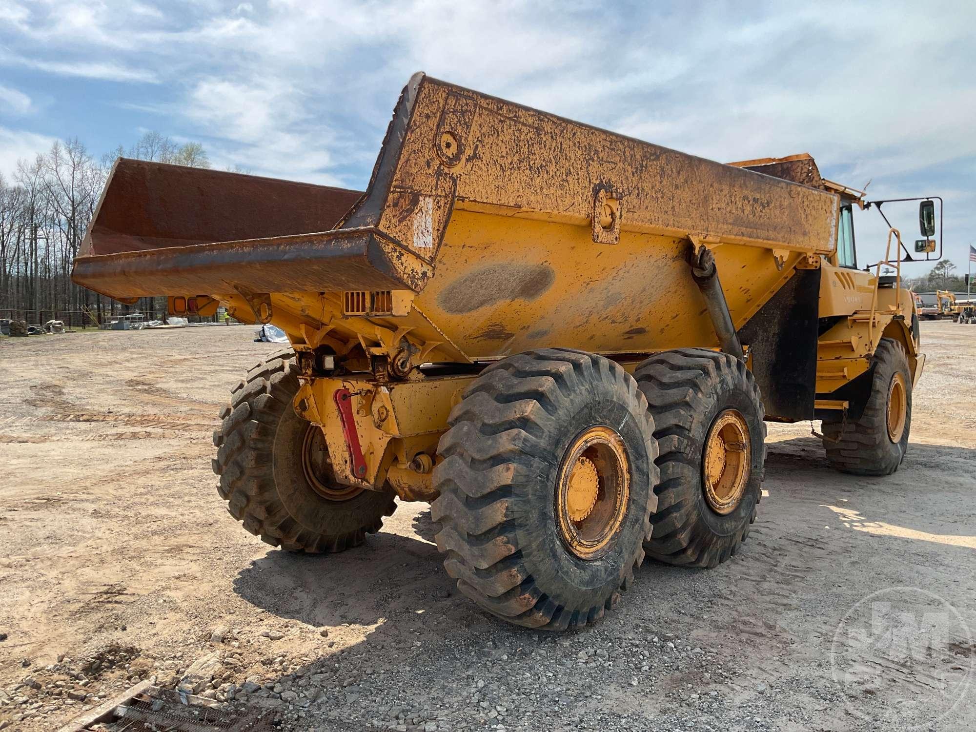 2005 VOLVO A30D ARTICULATED DUMP TRUCK SN: A30DV12676