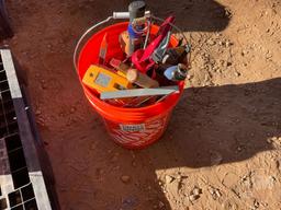 BUCKET OF TOOLS