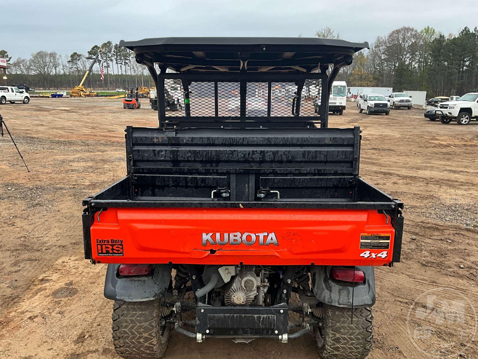 2019 KUBOTA RTV-X1140W-H SN: A5KD2GDBCKG033458