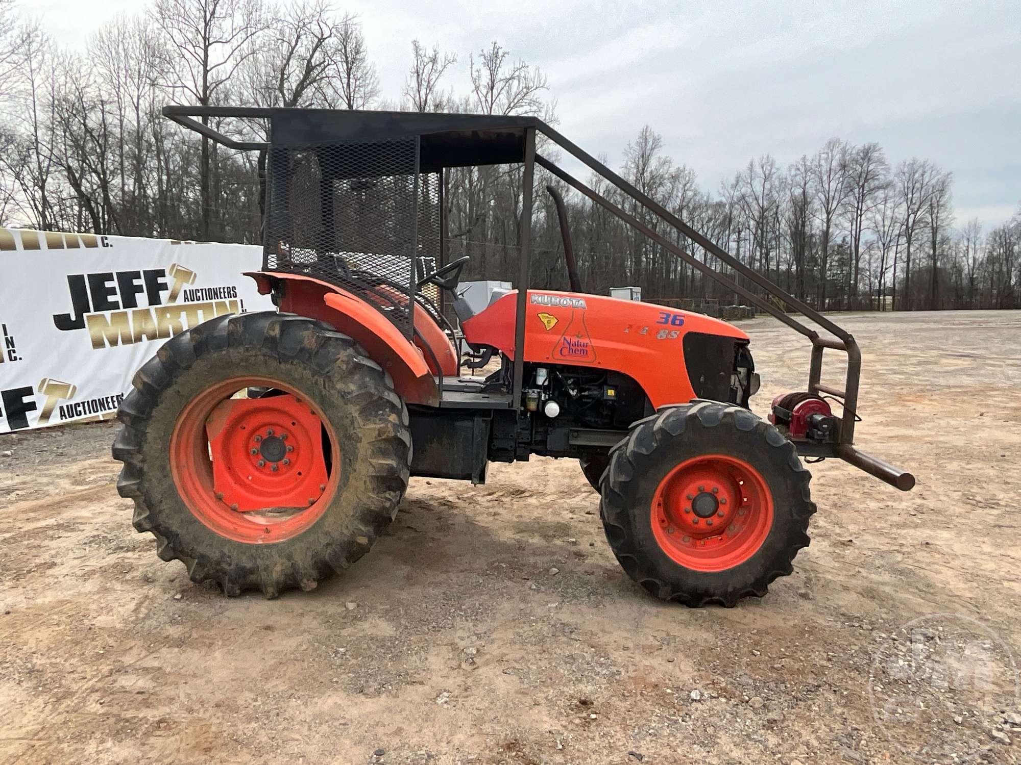 KUBOTA M108S 4X4 TRACTOR SN: 13356