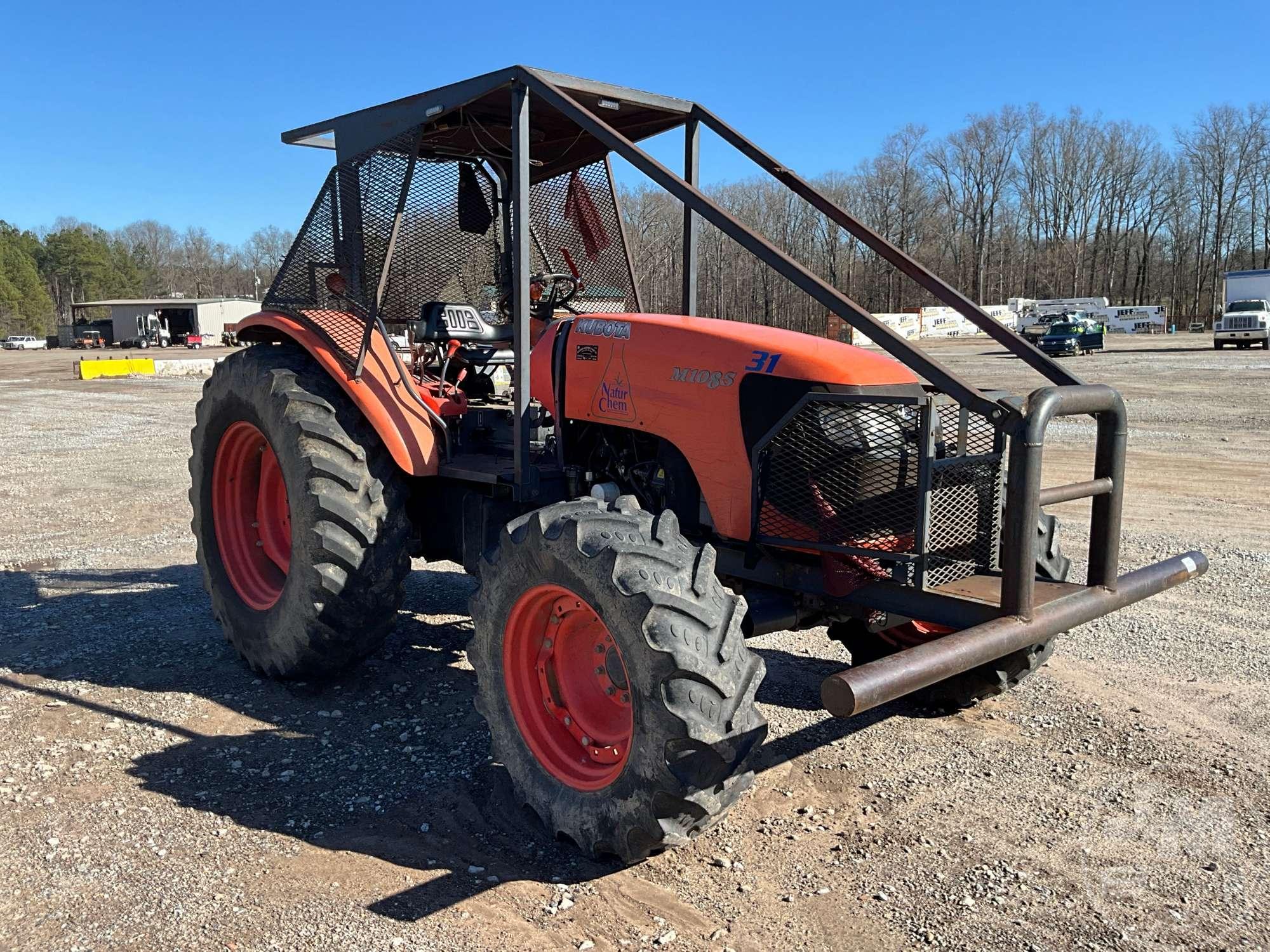 2014 KUBOTA M108S SN: 76223 4X4 TRACTOR