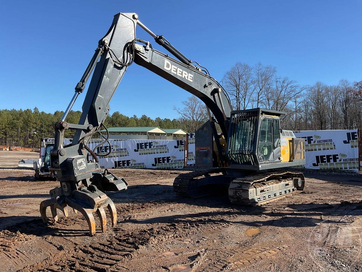 2014 DEERE 210G LC HYDRAULIC EXCAVATOR SN: 1FF210GXEEE522668