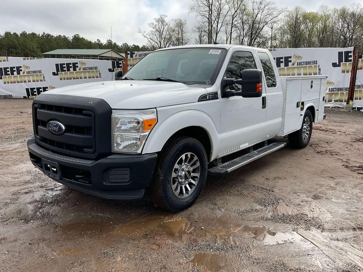 2012 FORD F-250 SUPER DUTY S/A UTILITY TRUCK VIN: 1FT7X2A64CEB55053