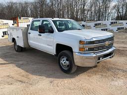 2018 CHEVROLET SILVERADO S/A UTILITY TRUCK VIN: 1GB4CYCG3JF120815