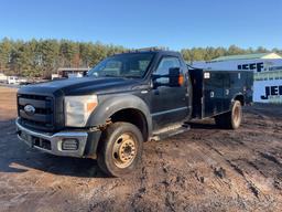 2011 FORD F-450 XL S/A UTILITY TRUCK VIN: 1FDUF4GY6BEC25480