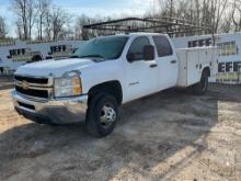 2011 CHEVROLET SILVERADO 3500 HD S/A UTILITY TRUCK VIN: 1GB4CZCLXBF254080