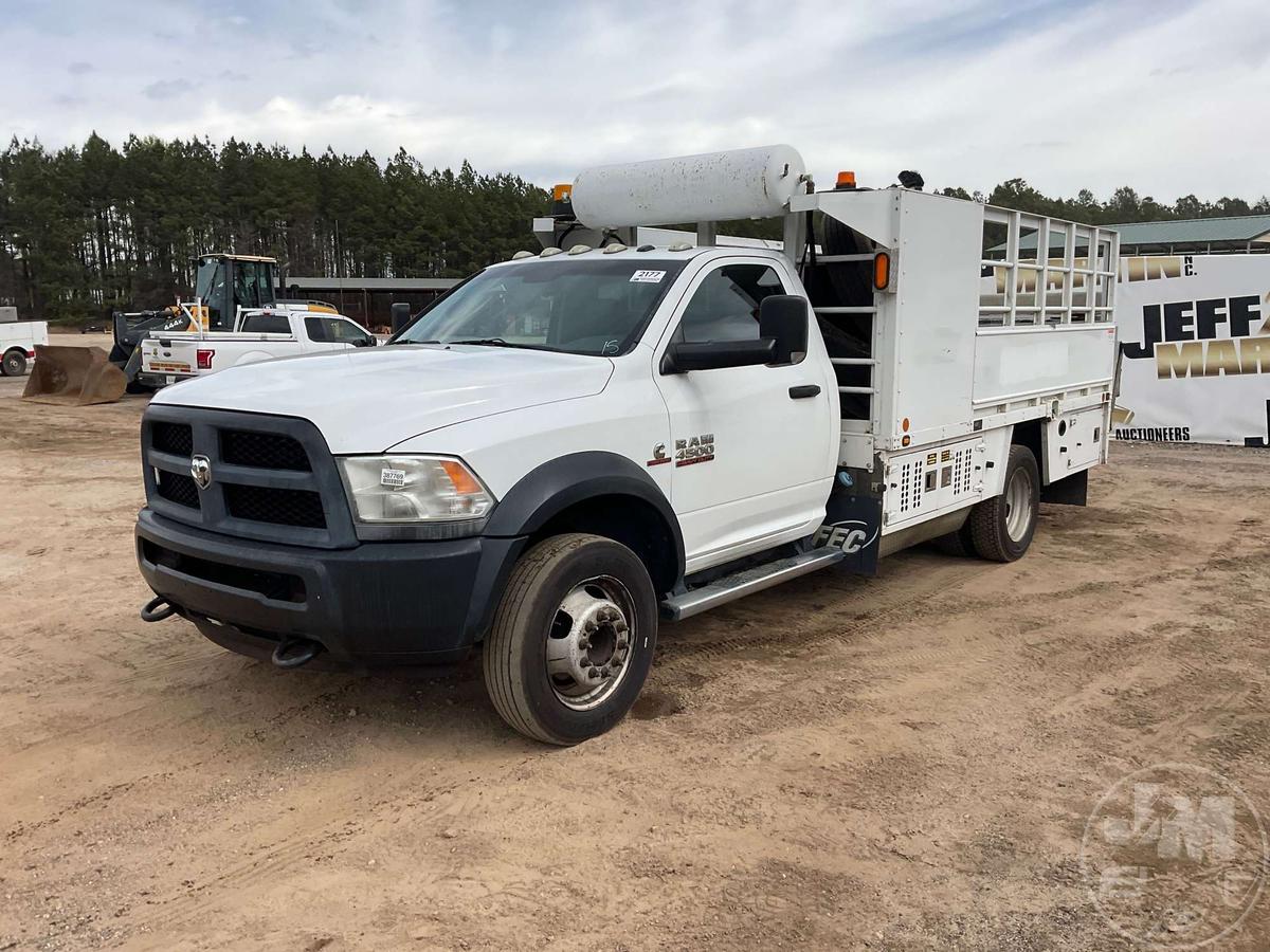 2015 RAM 4500 S/A UTILITY TRUCK VIN: 3C7WRKBL4FG671570