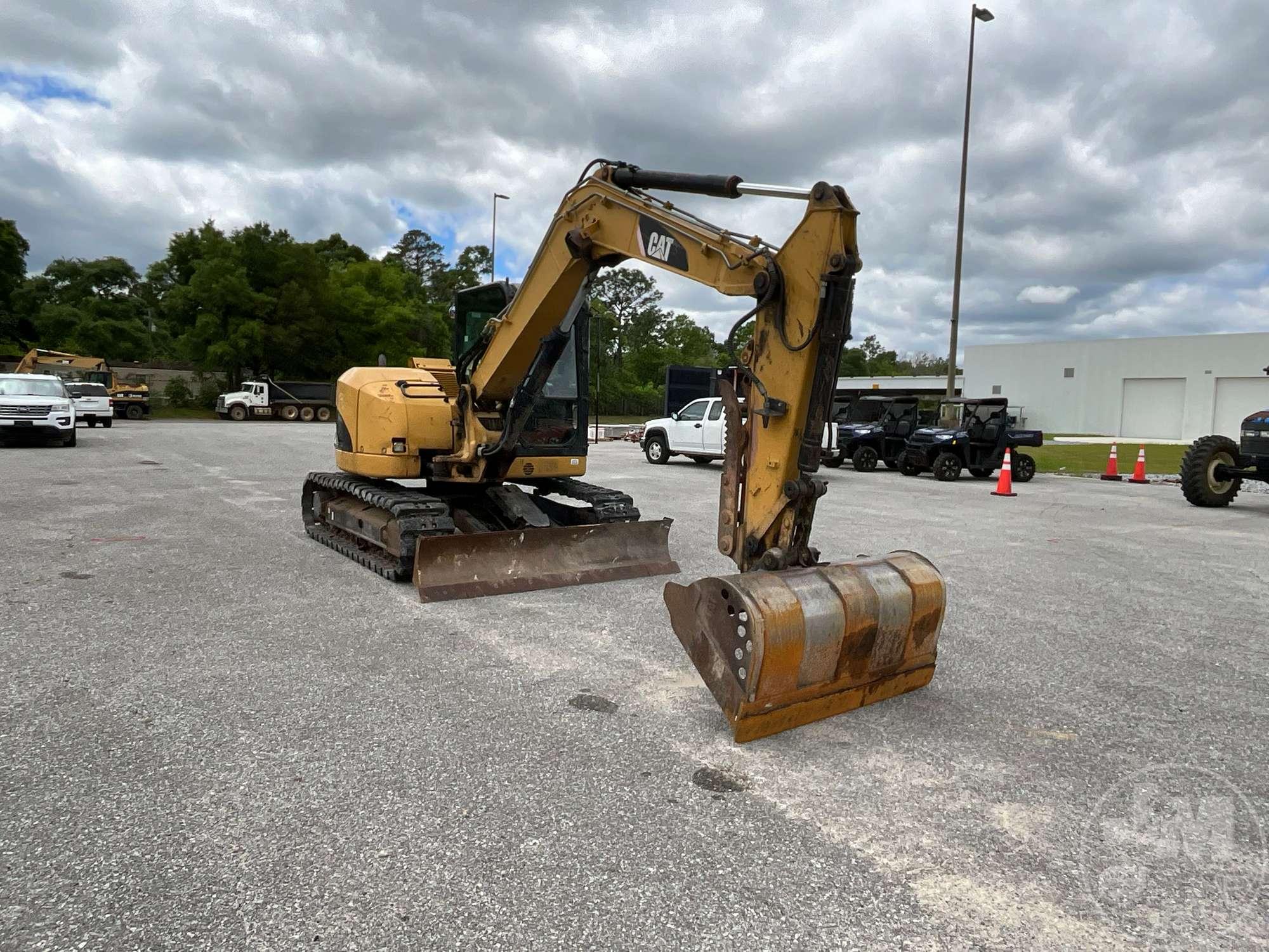 2011 CATERPILLAR 308D MINI EXCAVATOR SN: CAT0308DVFYC01753