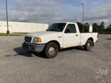 2003 FORD RANGER REGULAR CAB PICKUP VIN: 1FTYR10U03PB06591