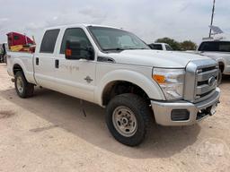 2014 FORD F-250 XLT SUPER DUTY  VIN: 1FT7W2BT8EEB24477 CREW CAB 4X4 PICKUP