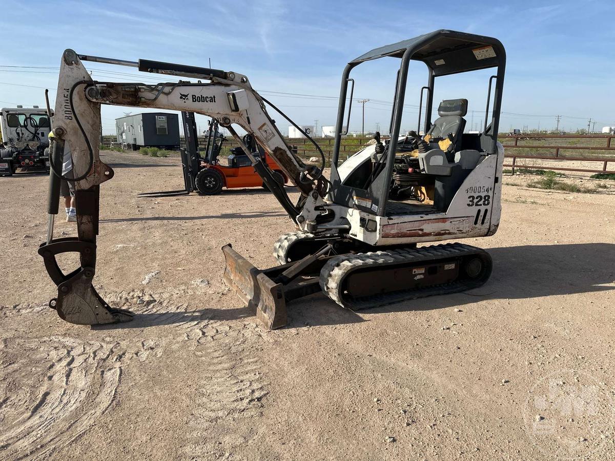 2006 BOBCAT 328G MINI EXCAVATOR SN: 234213807