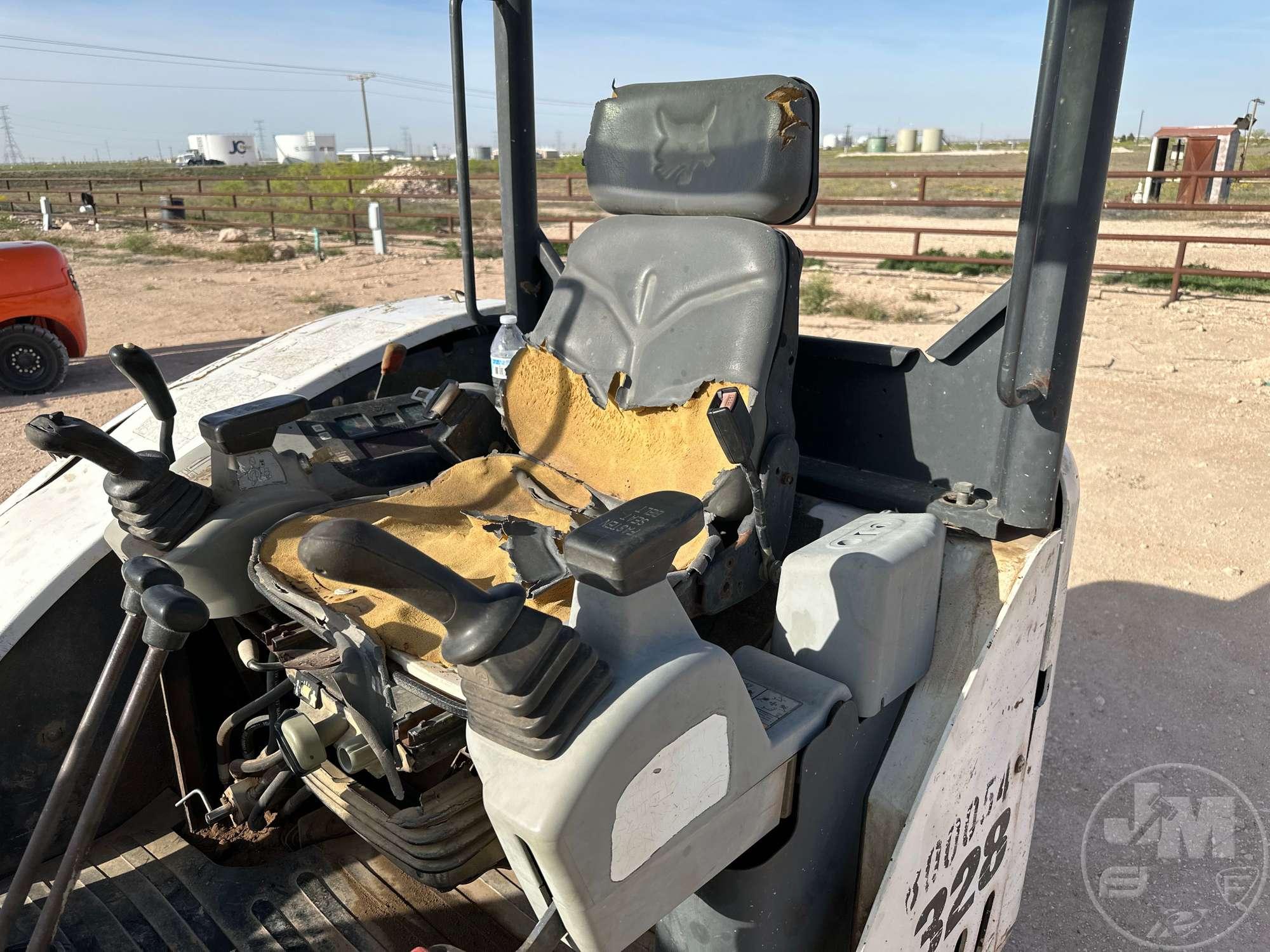 2006 BOBCAT 328G MINI EXCAVATOR SN: 234213807