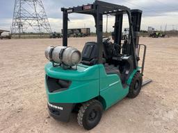 MITSUBISHI 25 CUSHION TIRE FORKLIFT SN: AF17D02997