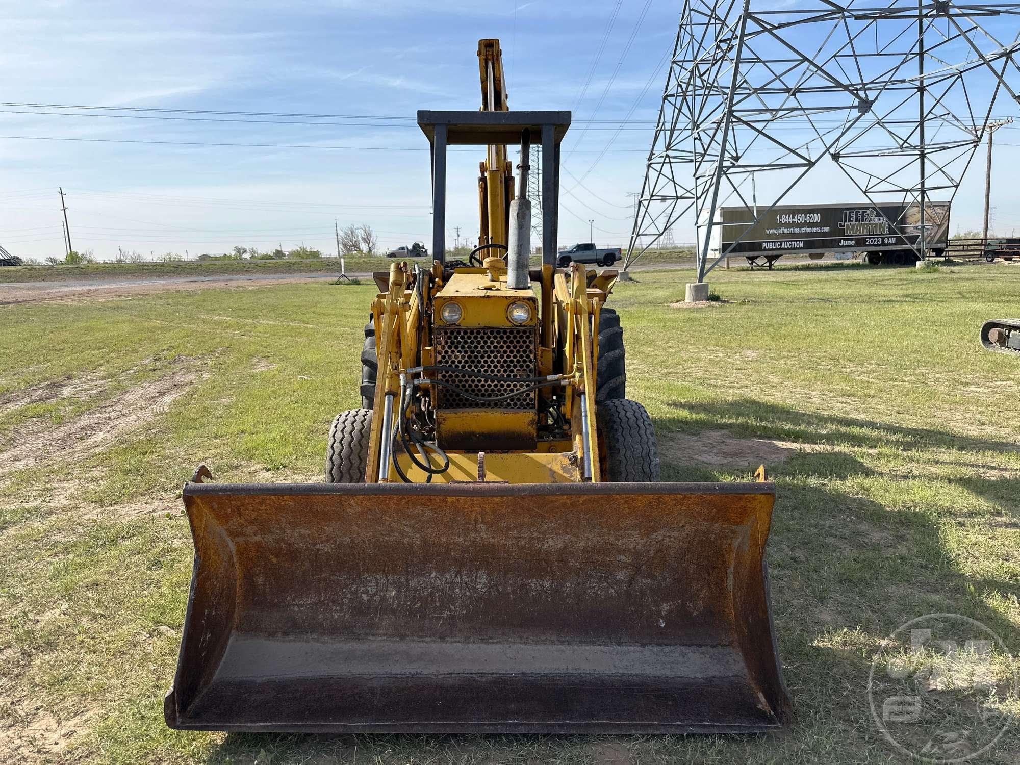 1974 CASE 580B LOADER BACKHOE SN: 5277119