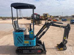 UNUSED 2024 AGD AG12 MINI EXCAVATOR SN: AGD202403111137