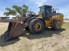 2014 DEERE 744K WHEEL LOADER SN: 1DW744KXEED663039