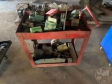 CART OF CNC PARTS