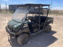 2015 KAWASAKI 4010 MULE SIDE BY SIDE SN: JK1AFCR10FB525647