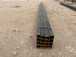 25PCS @20 FT 14 GAUGE 2/12 IN. SQUARE TUBING