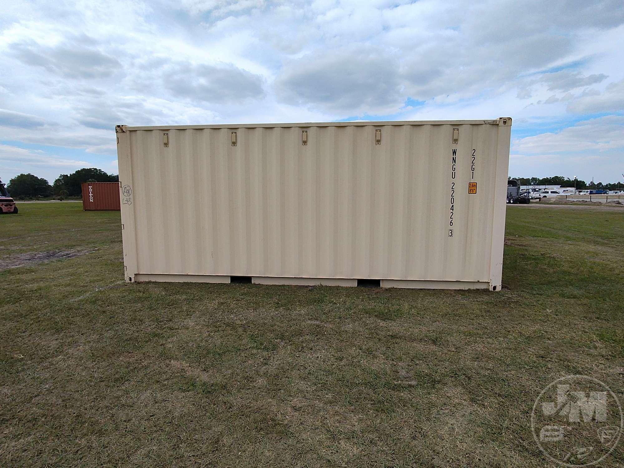 2022 WNG CONTAINER  20' CONTAINER SN: WNGU2204263