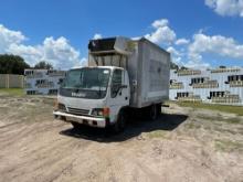 2001 ISUZU NPR/NPR-HD SINGLE AXLE REFRIGERATED TRUCK VIN: JALC4B14517015941