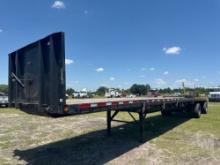 2007 FONTAINE TRAILER CO. FTW-5-8048WSAW 45'X102" STEEL FLATBED VIN: 13N14830271534765