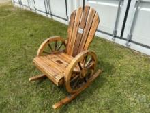 WAGON WHEEL ROCKER