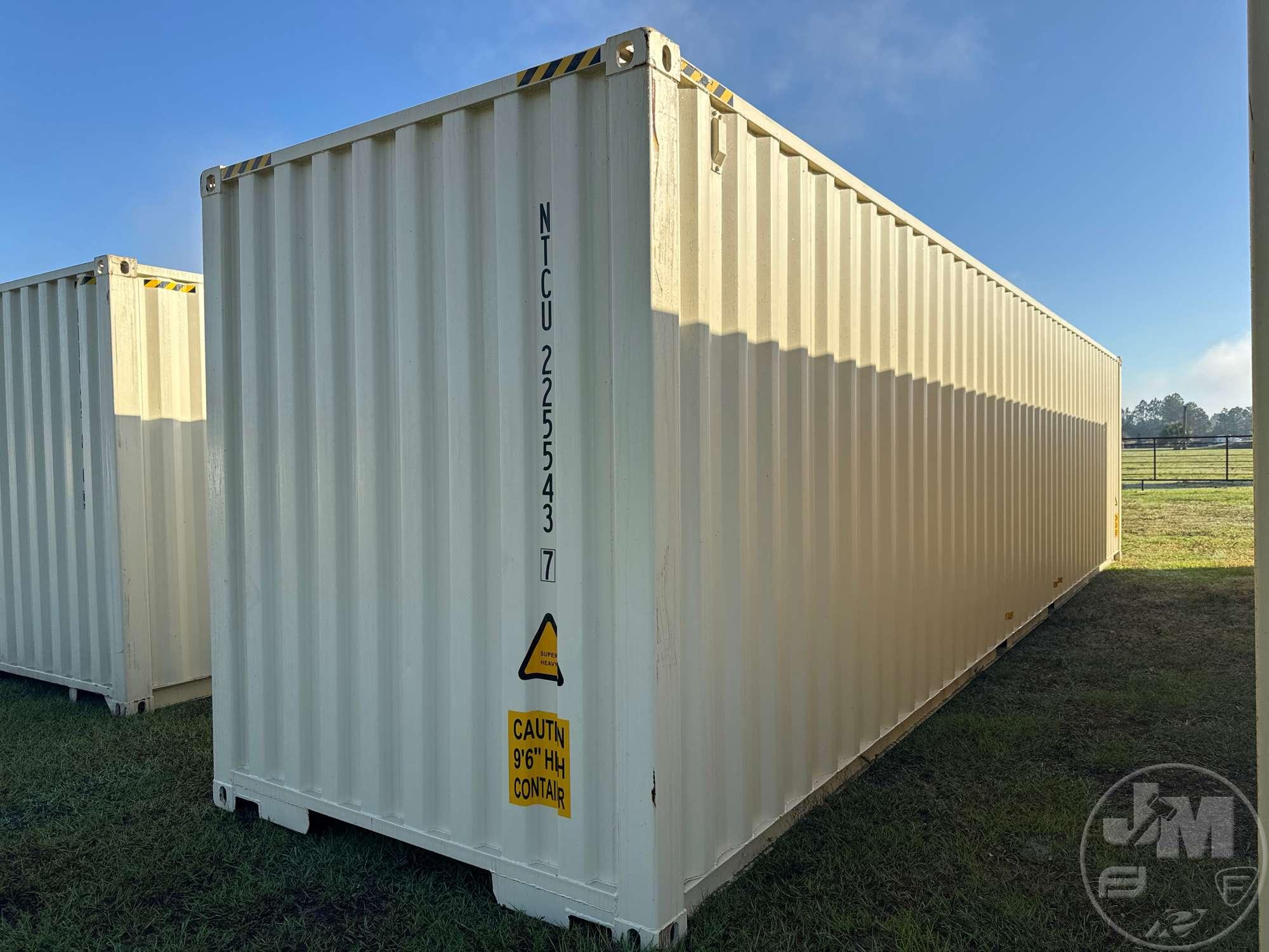 2022 40' CONTAINER SN: NTCU2255437