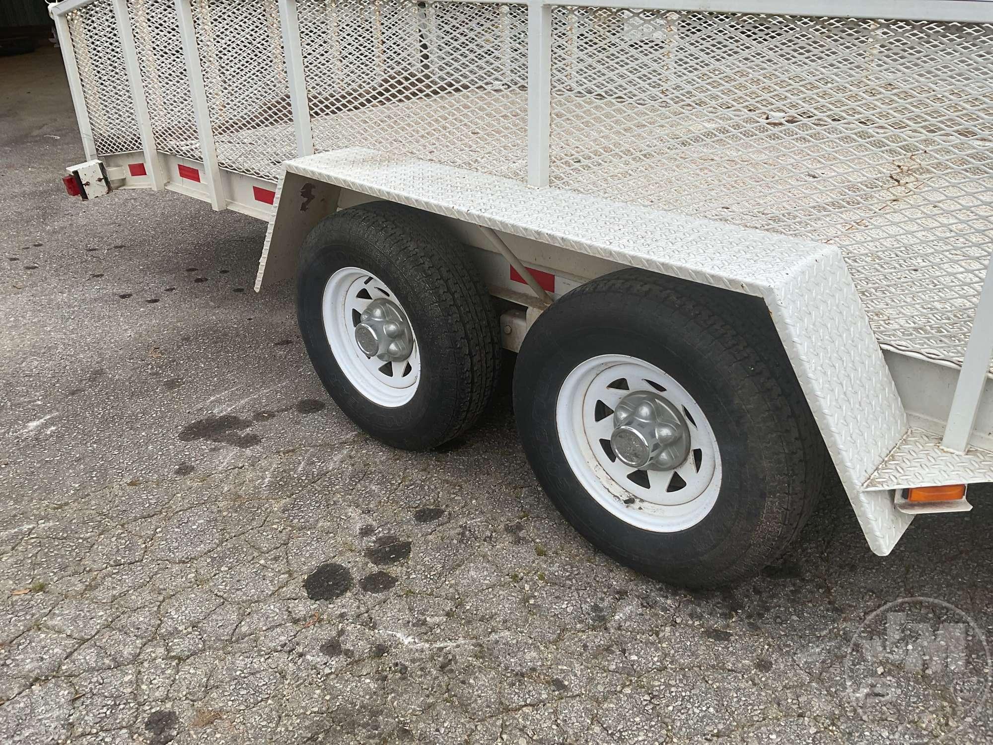 2012 ROLLIN-S  20FBH EQUIPMENT TRAILER 7'X20' VIN: 1R9BF2021C1535739