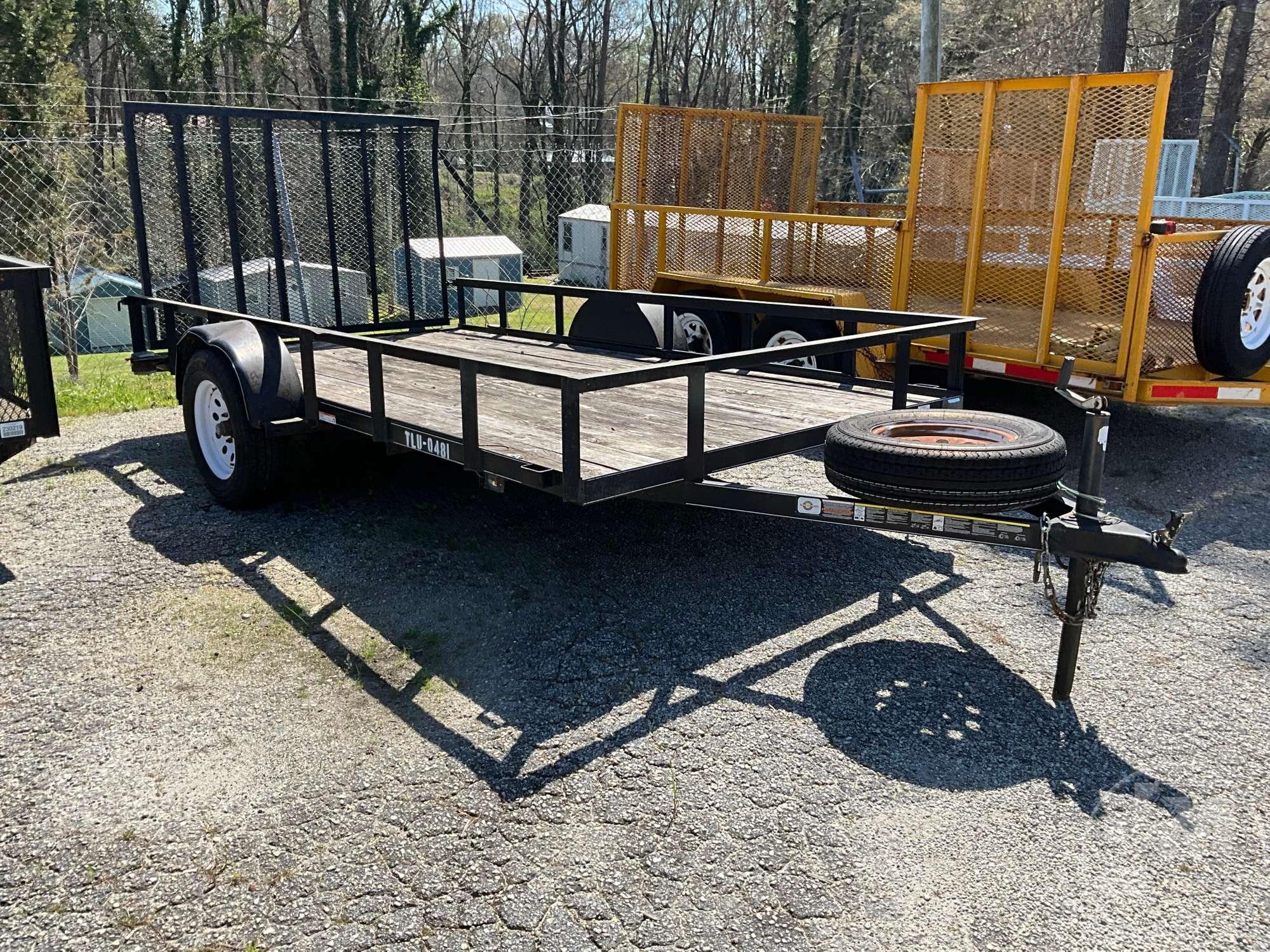 2010 CARRY-ON TRAILER UTILITY TRAILER 6'X12' VIN: 4YMUL1210AG121847