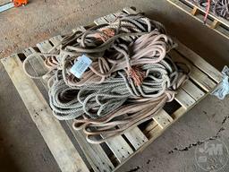 LOT OF MISC CLIMBING ROPE