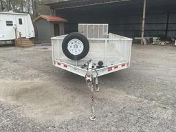 2012 ROLLIN-S  20FBH EQUIPMENT TRAILER 7'X20' VIN: 1R9BF2021C1535739