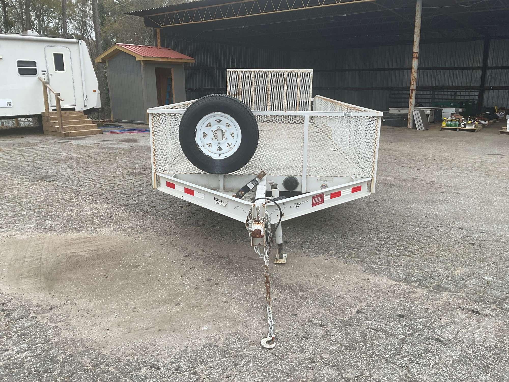 2012 ROLLIN-S  20FBH EQUIPMENT TRAILER 7'X20' VIN: 1R9BF2021C1535739