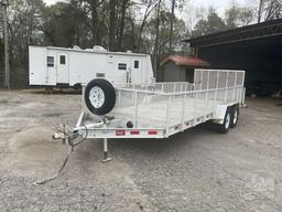 2012 ROLLIN-S  20FBH EQUIPMENT TRAILER 7'X20' VIN: 1R9BF2021C1535739