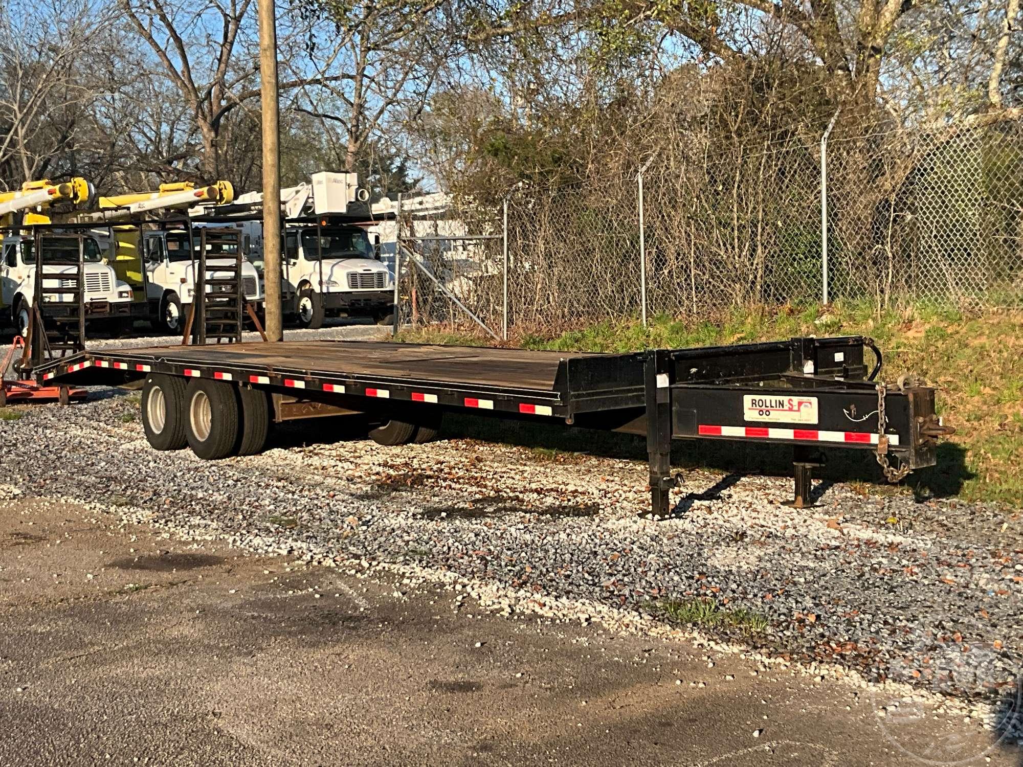 2014 ROLLIN-S TRAILERS ROLLIN-S TRAILERS INC. TAG A LONG EQUIPMENT TRAILER VIN: 1R9BF3024D1535886