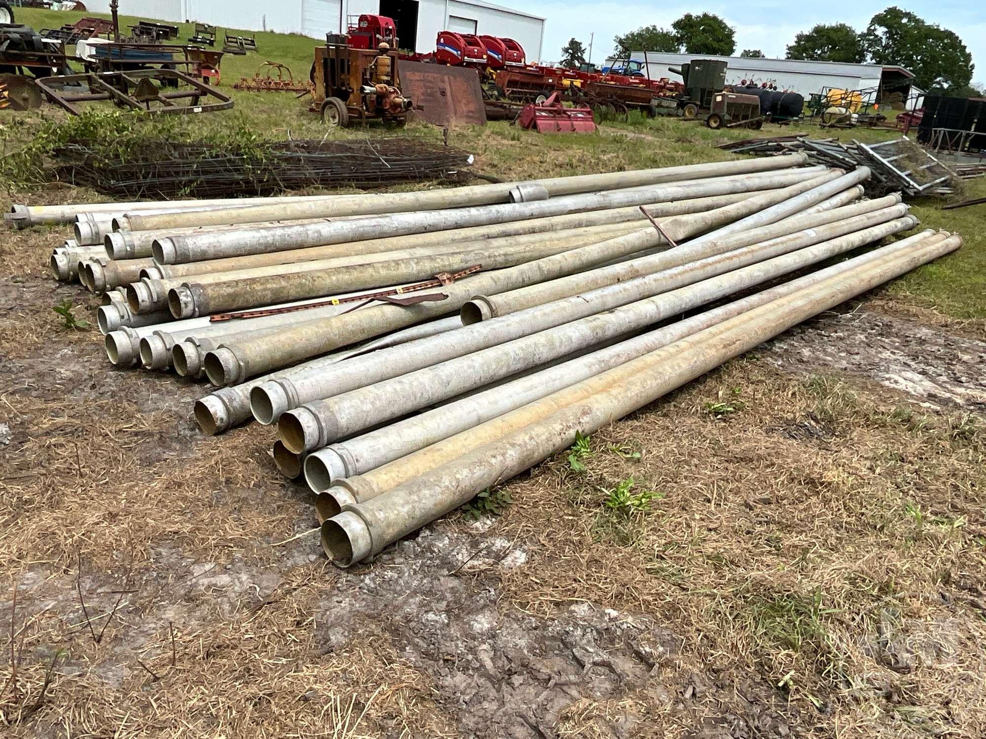 LOT OF 30’...... IRRIGATION PIPES, 6”...... DISCHARGE