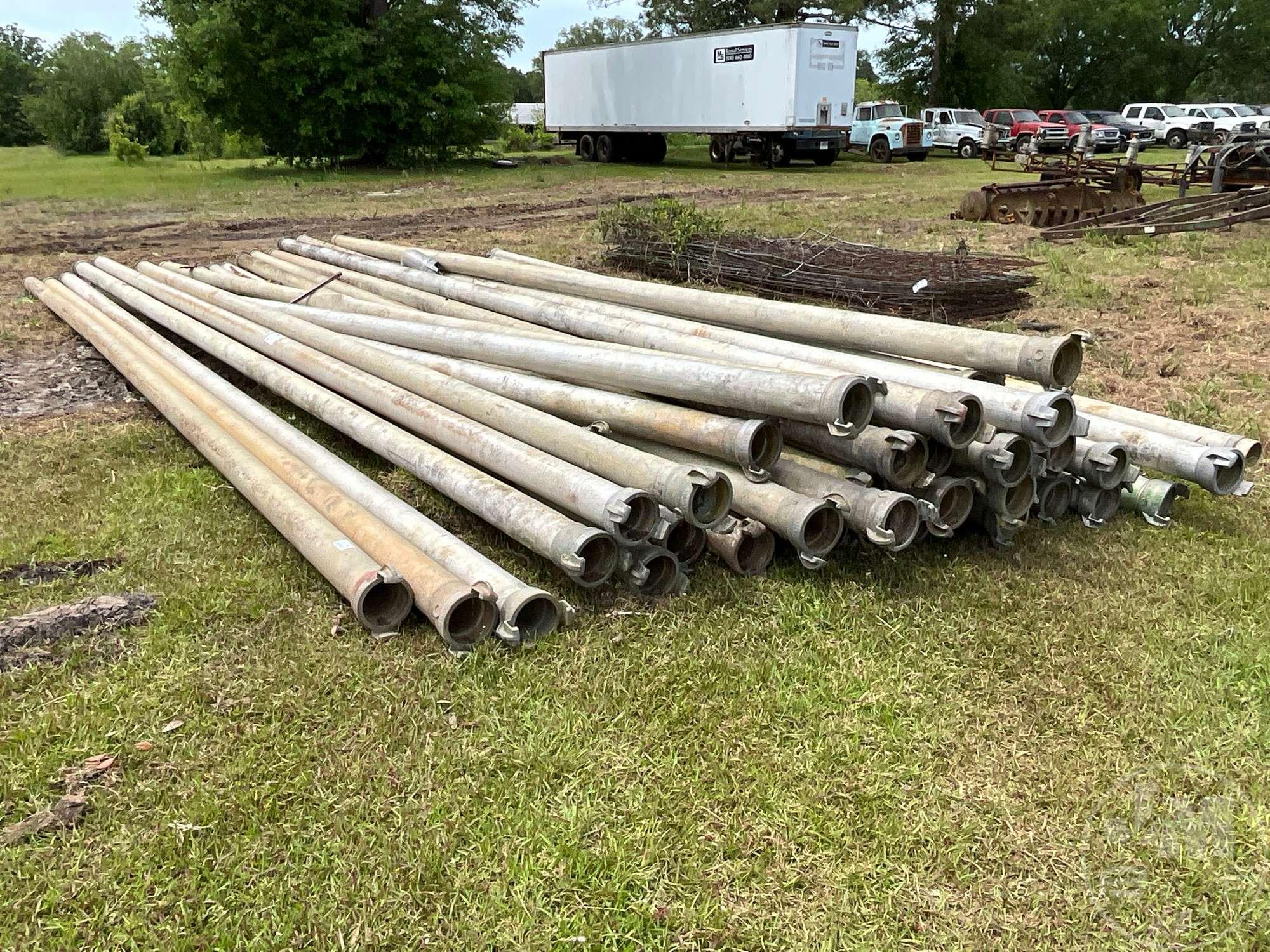 LOT OF 30’...... IRRIGATION PIPES, 6”...... DISCHARGE