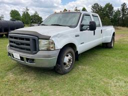 2005 FORD F-350 XL VIN: 1FTWW32P15EA47021 1 TON TRUCK