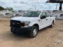 2018 FORD F-150 XL EXTENDED CAB PICKUP VIN: 1FTEX1C58JKE87081