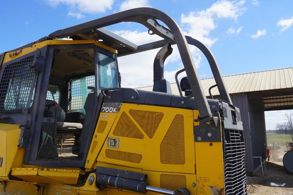 2016 John Deere 700K LGP Dozer